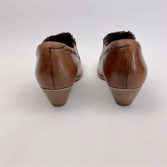 Durango Western Cowgirl Low Cut Ankle Boots Color Brown SZ 7 - Picture 3 of 11